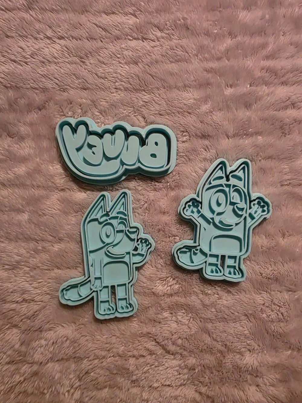 Bluey Cookie Cutters Set of 3